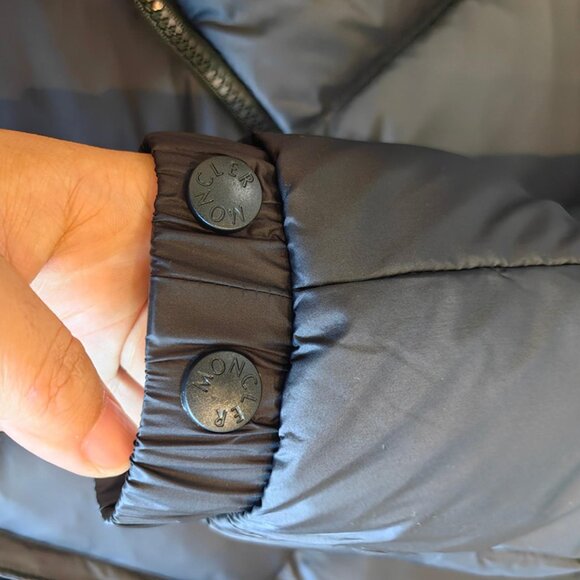 MONCLER Black Warrior Short Down Jacket - Picture 7 of 9